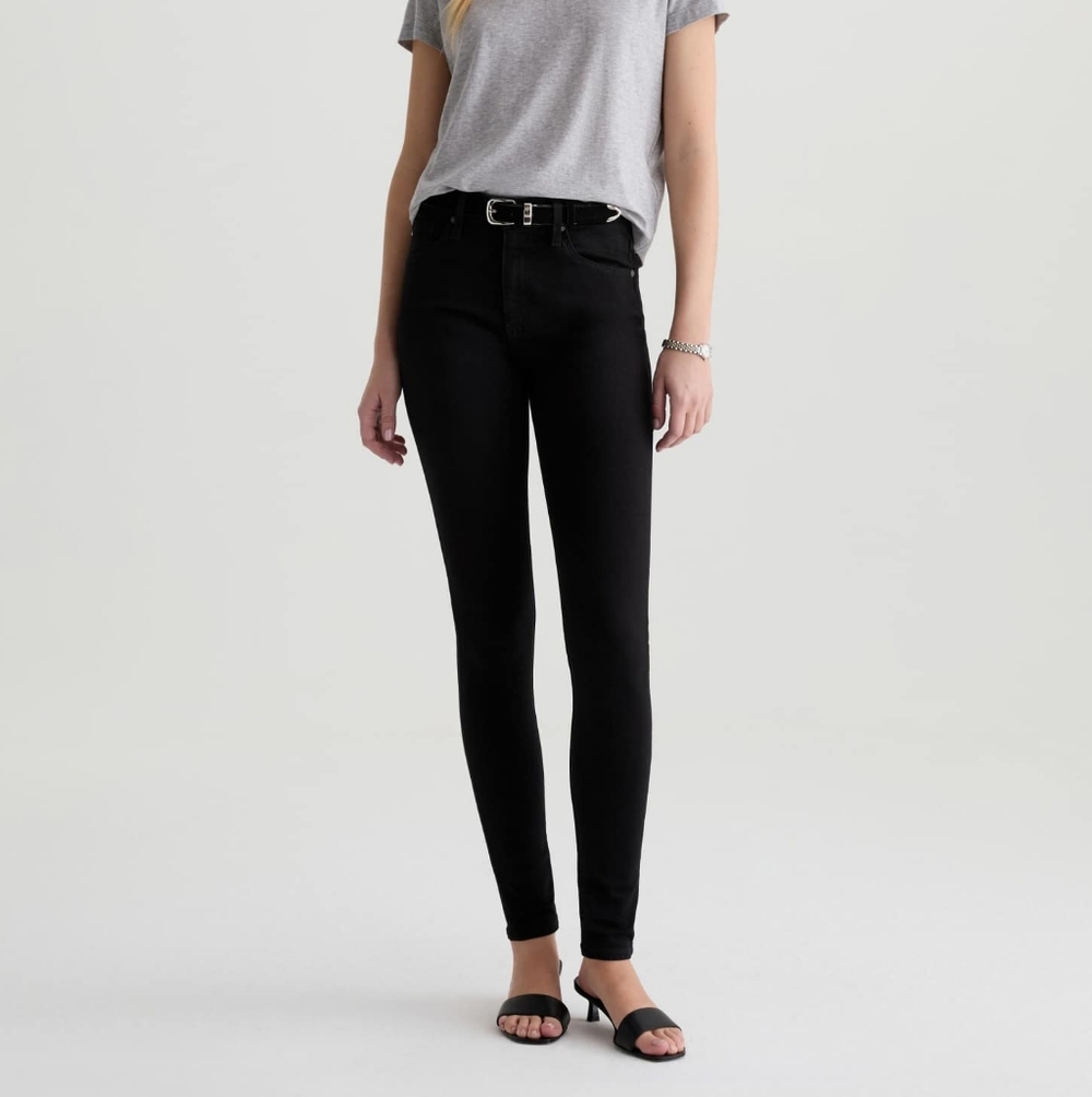 AG Adriano Goldschmied The Farrah Skinny, Black 25